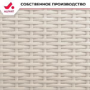 Искусственный ротанг Полумесяц Айвори 7-10 мм (100 м)