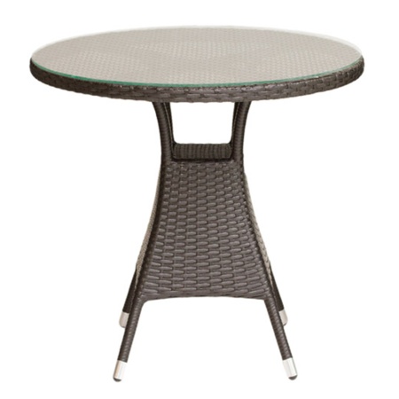 Стол VERONA круглый со стеклом  Стол VERONA круглый со стеклом