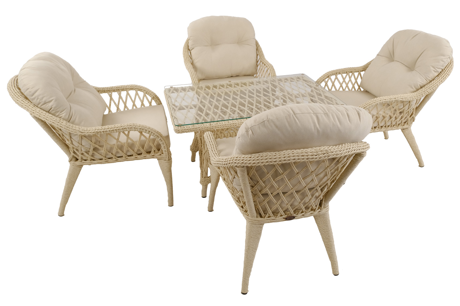 Комплект SONATA лаунж (4 кресла, стол кофейный) 