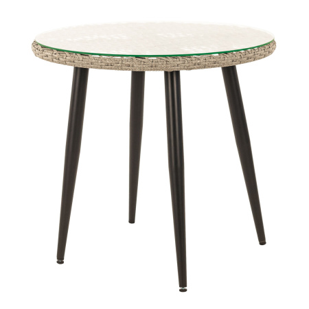 AU009 Стол обеденный AURA d80хН76 графит