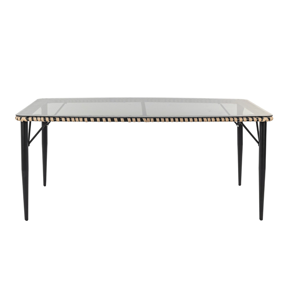 Стол обеденный TINTO (st) со стеклом Стол обеденный TINTO (st) со стеклом