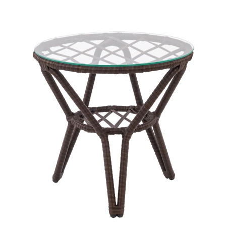 Стол журнальный AURA lite со стеклом