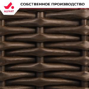 Искусственный ротанг Трубка 10-13 мм темно-коричневый (25 м)