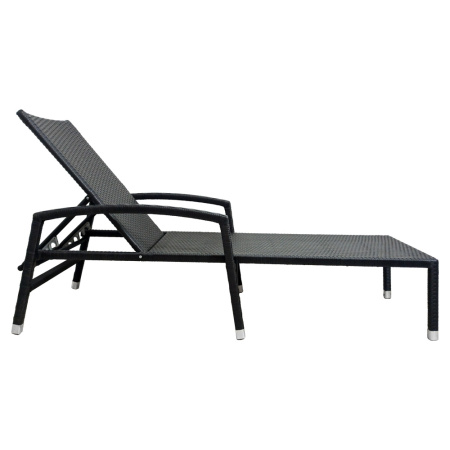 Шезлонг КНАФ алюминий без матраса