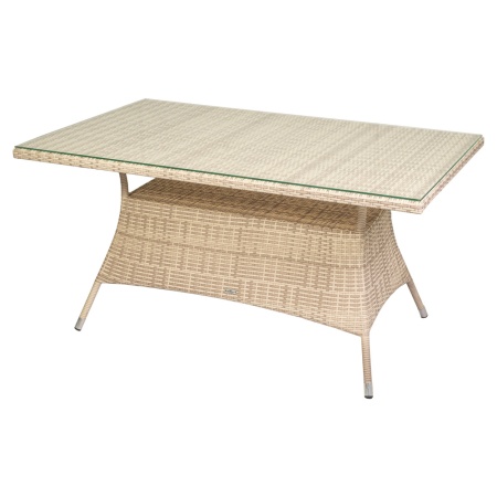 Стол VERONA2 прямоугольный со стеклом  Стол VERONA2 прямоугольный со стеклом