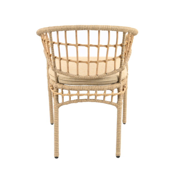 Комплект AURA lite tubo (4 кресла, стол обеденный 80х80) 