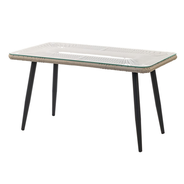 Стол кофейный NUAR со стеклом