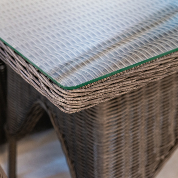 Стол обеденный AMARO/PARADISE прямоугольный со стеклом Стол обеденный AMARO/PARADISE прямоугольный со стеклом