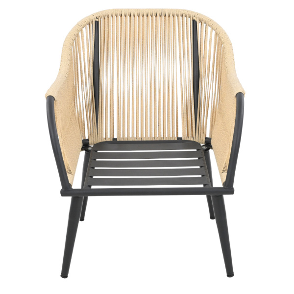 Комплект NUAR (2 кресла) разборные (Эрба стейпл коричневый, Сталь , estera тауп)