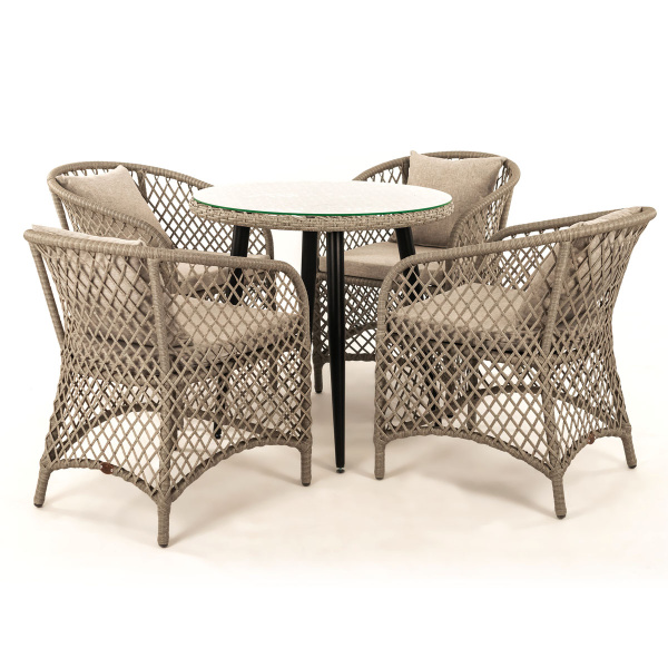 CAU005 Комплект AURA 4+1(d80) (сталь) графит