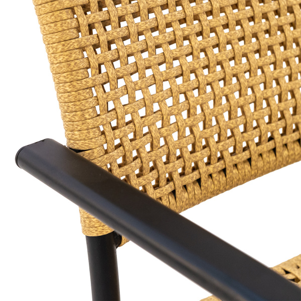 Стул BRUT без подушки (Эрба стейпл грано, Сталь, 56х57хН81)