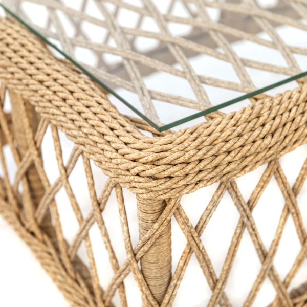 Стол журнальный RIVIERA со стеклом