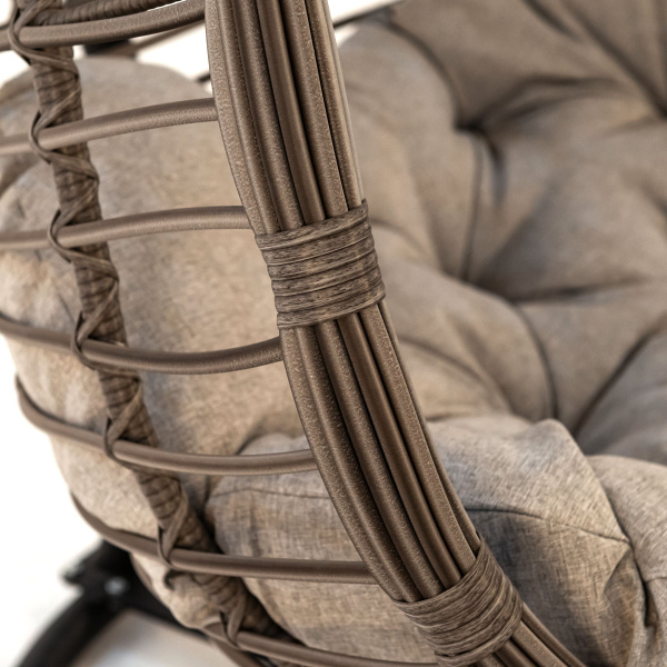 экоротанг тем.коричневый, ткань тауп(2)