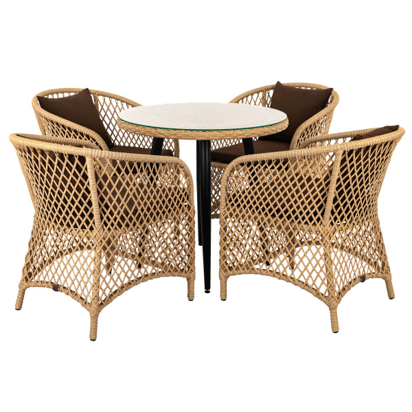 CAU005 Комплект AURA 4+1(d80) (сталь) грано