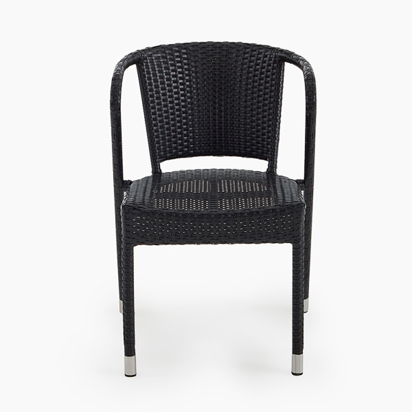 Стул CAFE3 (сталь или алюминий) черный (1)