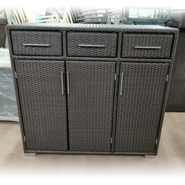 Комод ГРАНД со стеклом 120х50хН110