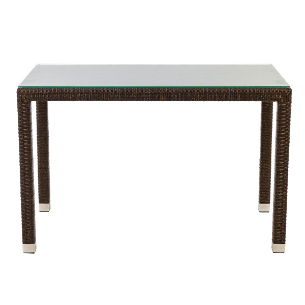 Стол TURIN прямоугольный (разборный) со стеклом Стол TURIN прямоугольный (разборный) со стеклом