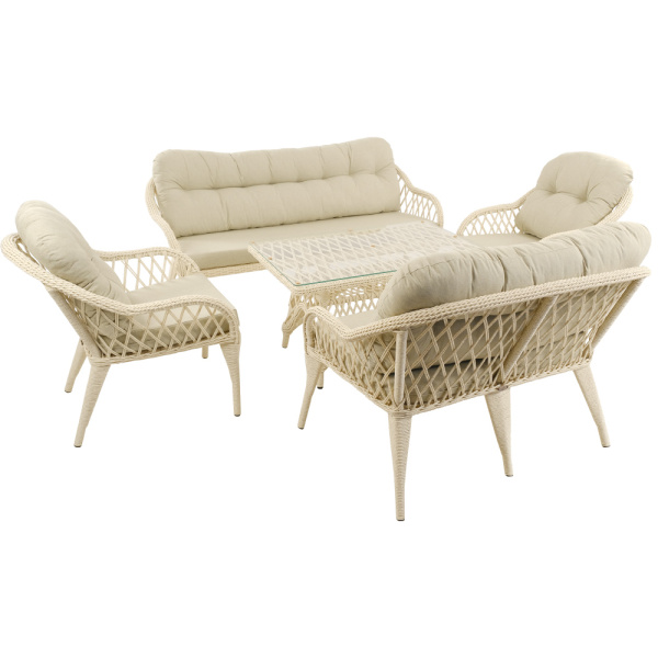 Комплект SONATA лаунж (2 кресла, диван 3-местный, диван 2-местный, стол кофейный) 