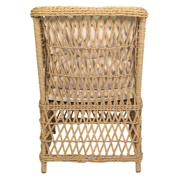 Кресло RIVIERA (64х83хН102, Эрба твист грано, Алюминий, Prima айсбери)