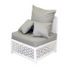 Кресло VEIL 1-местное прямое с комплектом подушек
