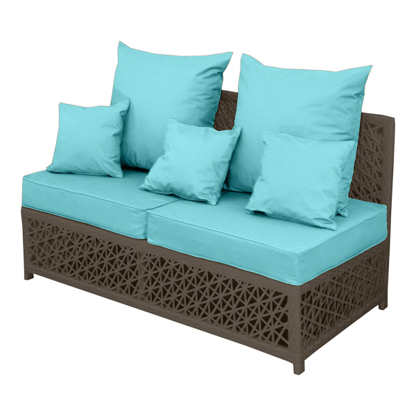 VE009 Диван VEIL 2-местный прямой (6)